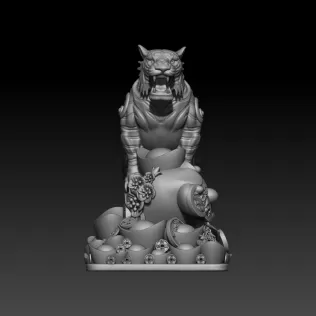 Zodiac Tiger - Model thumbnail 2
