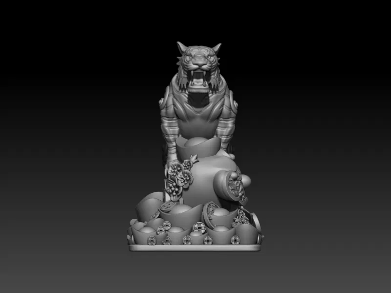 Zodiac Tiger - Model preview 2