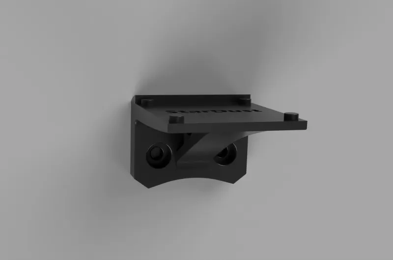 Lego Wall Mount for Lego BrickHeadz - Model preview 2