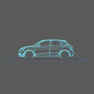 Audi - A1 Wall Art
