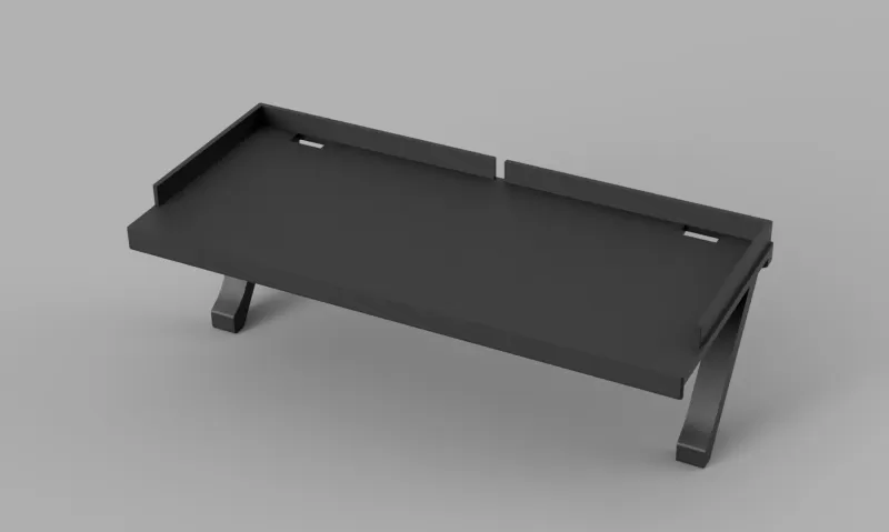 TV Top Utility Shelf - 2 Sizes - Model preview 2