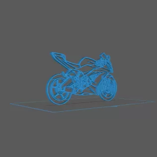 Kawasaki - Ninja XR 6 Wall Art