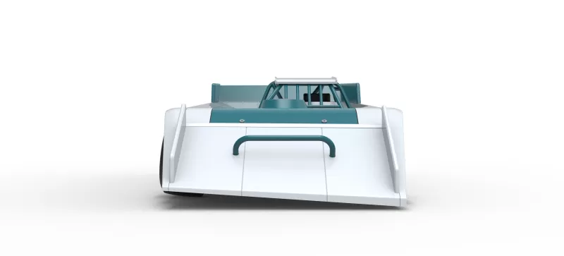 Wedge Dirt Late model Scale 1:25 - Model preview 7