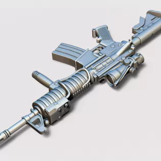 M4 SOPMOD with ACOG - Model thumbnail 7