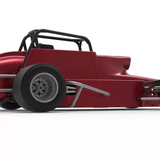 Pavement Silver Crown Car Version 2 Scale 1:25 - Model thumbnail 21