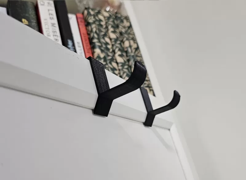 Hook Mount for Billy Bookcase - Model preview 1