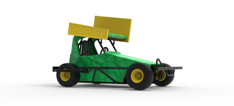 BriSCA Micro Formula 2 Stock Car Scale 1:16 - Model preview 24