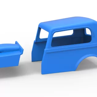 Shell of New Zealand Ministock car Scale 1:25 - Model thumbnail 14