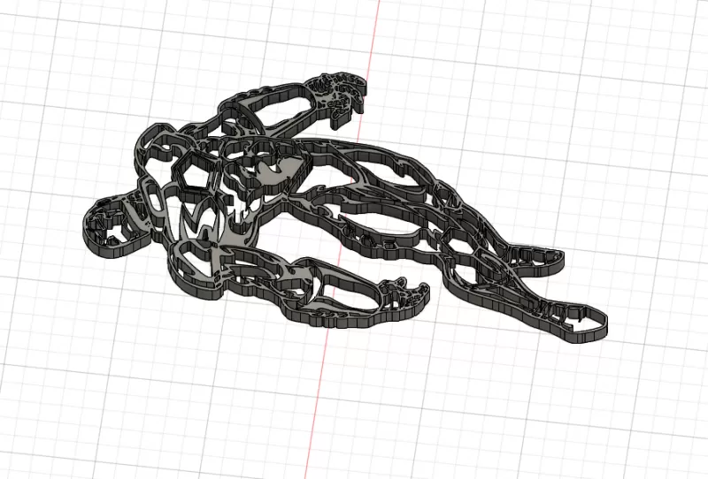 Silhouette Iron Man - Marvel Wallart - Model preview 2