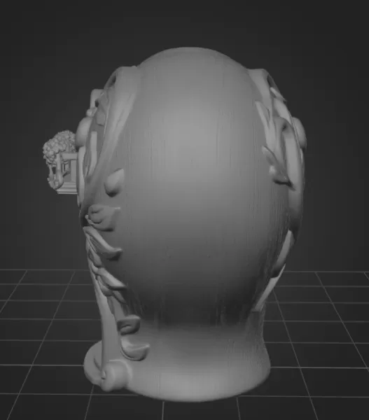 Fantasy Heart Fairy House - STL File 3D Printable - Model preview 9