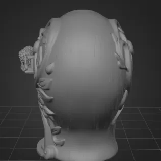 Fantasy Heart Fairy House - STL File 3D Printable - Model thumbnail 9