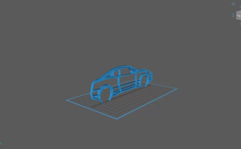 Maserati - Gransport Wall Art - Model preview 1