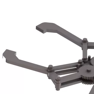Mechanical gripper - Model thumbnail 4