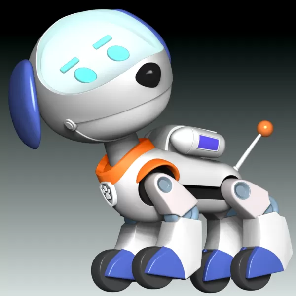 Robo-Dog Paw Patrol - Model preview 2