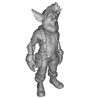 Garden Gnome Character Pack – Fantasy Garden Worker Kitbash - Model thumbnail 19