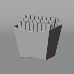 French Fries - Model thumbnail 1