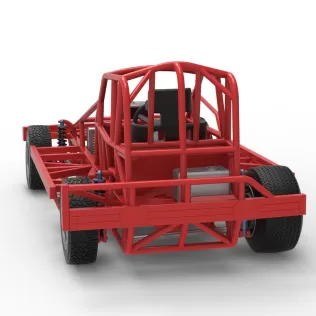 BriSCA Formula 1 Stock Car Base for Dirt Version 2 Scale 1:25 - Model thumbnail 14