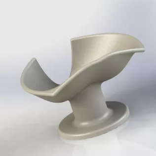 Self-Draining Soap Dish with Water Channel - Model thumbnail 4