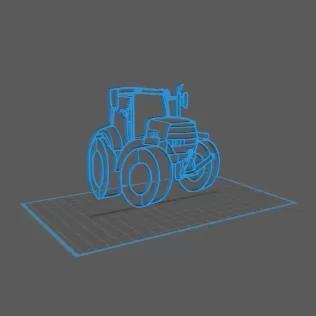 Tractor Case - IH Puma 2013 Wall Art
