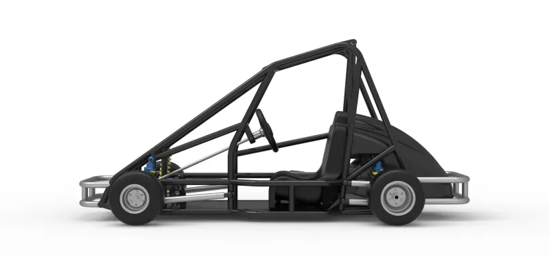 Quarter Midget Base Scale 1:16 - Model preview 9