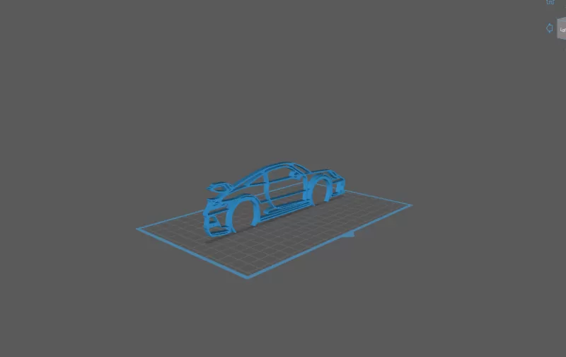 Porsche - 992 GT3 Wall Art - Model preview 1