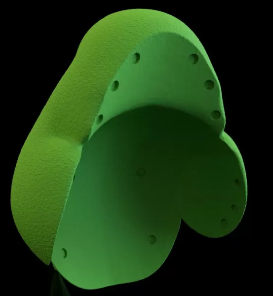 Bowser jr cap adapter - Model preview 5