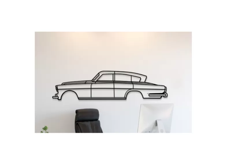 Rolls Royce - Silver Wraith Vigniale 1954 Wall Art - Model preview 1