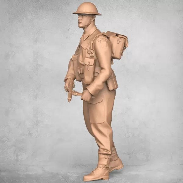 Army Standing Guard - Model preview 4