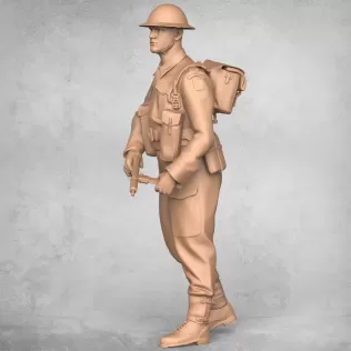 Army Standing Guard