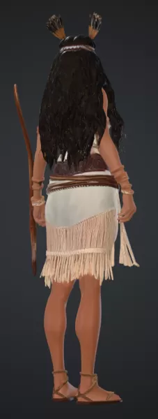 Amazone mit kurzen kleid - Model preview 3