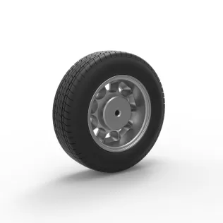 Wheel of New Zealand Ministock car Scale 1:25 - Model thumbnail 9