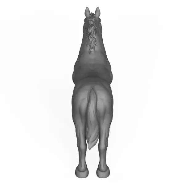 3D Printable Horse - Model preview 4