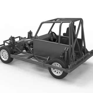 New Zealand Ministock car Base Version 2 Scale 1:25 - Model thumbnail 12