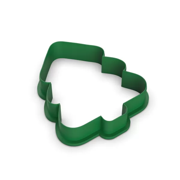 Christmas Tree Cookie Cutter, 3Size, Christmas Tree Shape - Model preview 1