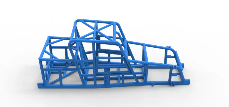 Frame of Dwarf car Version 2 Scale 1:25 - Model preview 15