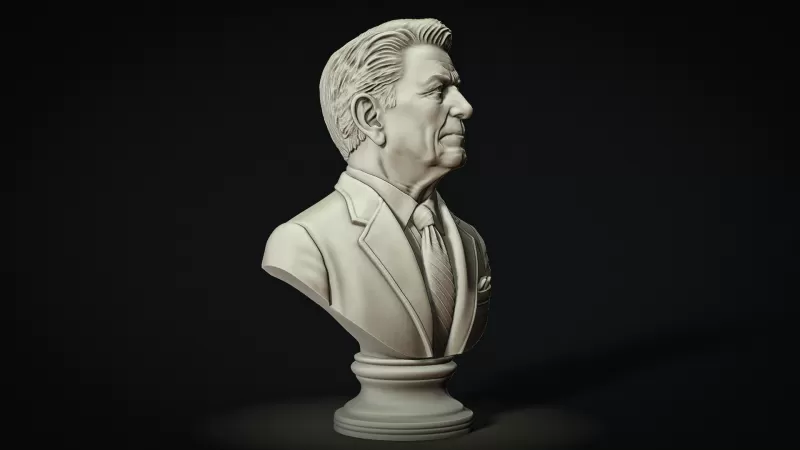 Ronald Reagan - Model preview 5