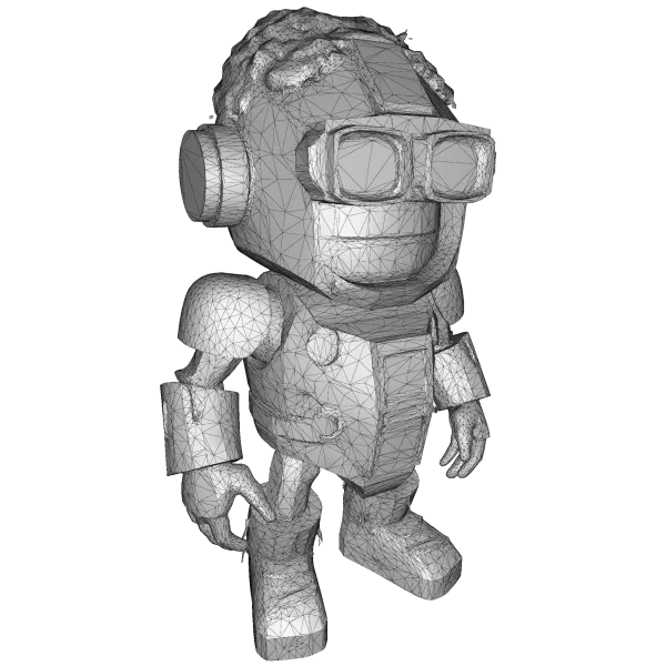 Kitbash Toy Heroes – High-Poly Character Pack (7 Figures) - Model preview 15