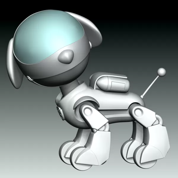 Robo-Dog Paw Patrol - Model preview 11