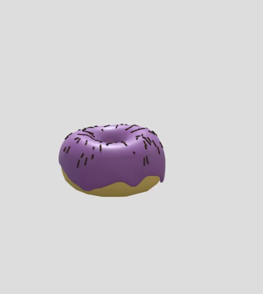 Simple Donut - Model preview 1