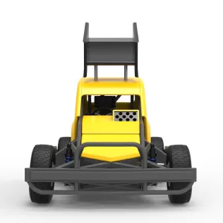 New Zealand Superstock car Version 5 Scale 1:25 - Model thumbnail 7