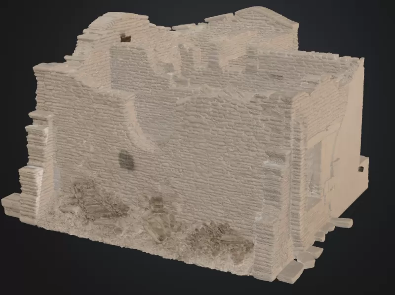 Hausruine - Model preview 2