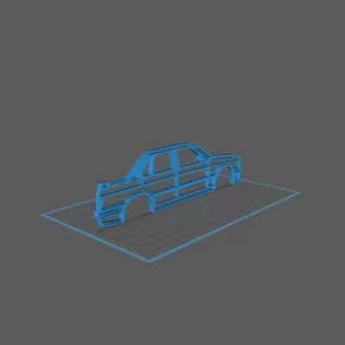BMW - E30 M Tech II Wall Art