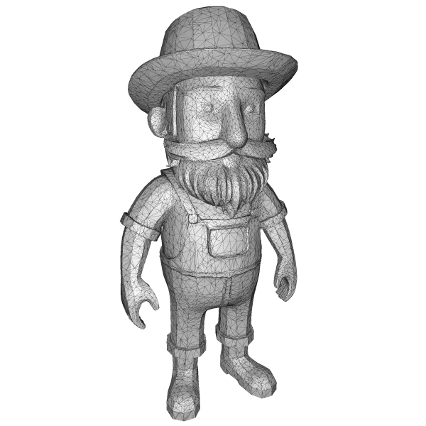 Stylized Character Kitbash Collection – High-Poly 3D Model Pack - Model preview 21