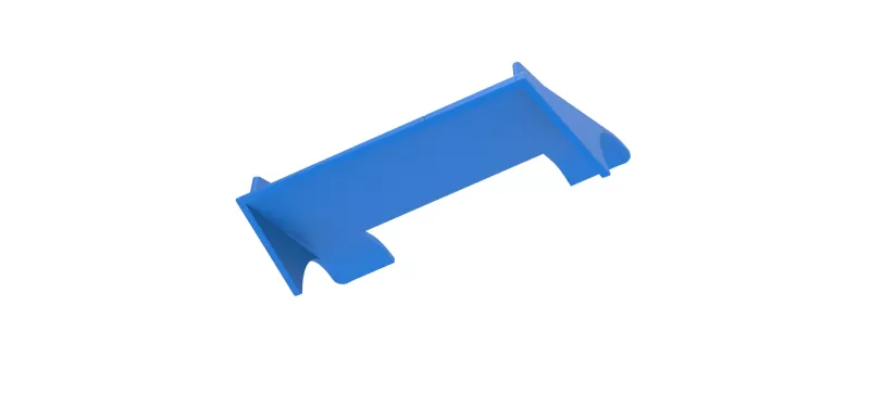 Nose of Wedge Dirt Late model Scale 1:25 - Model preview 3