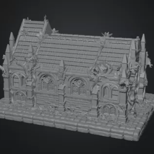 Blossom Cathedral STL File for 3D Print - Model thumbnail 13