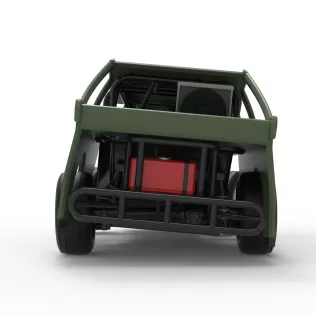 Mod Lite Race car while turning Version 2 Scale 1:25 - Model thumbnail 16