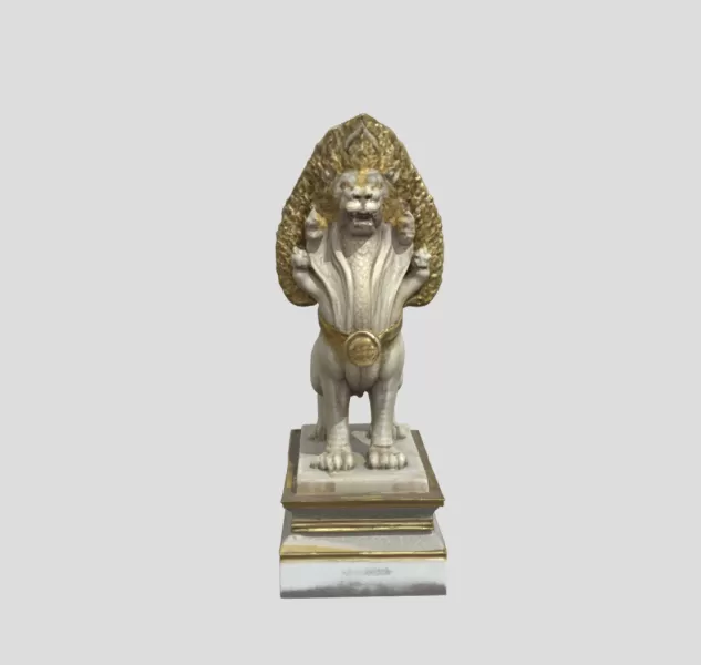 Seven Headed Naga Guardian Statue - Model preview 1
