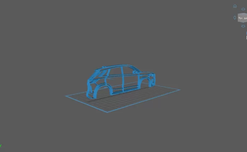 Infiniti - QX50 Wall Art - Model preview 2