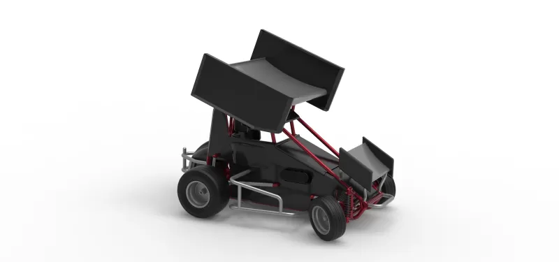 New Zealand Minisprint while turning Scale 1:25 - Model preview 24