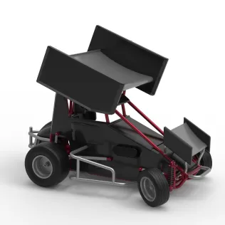 New Zealand Minisprint while turning Scale 1:25 - Model thumbnail 24